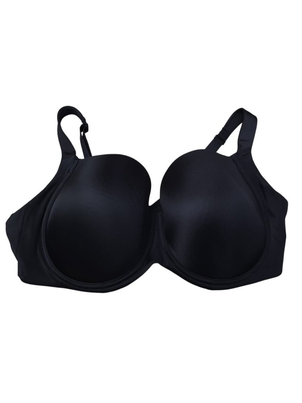 Soma Stunning Support Full Coverage Bra 44DDD Black Adjustable Straps NWT